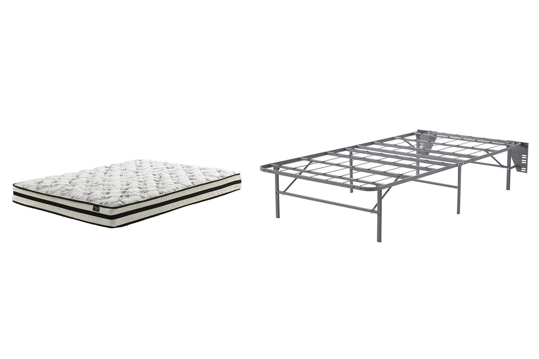 8 Inch Chime Innerspring Mattress Set - Ogle Furniture (TN)