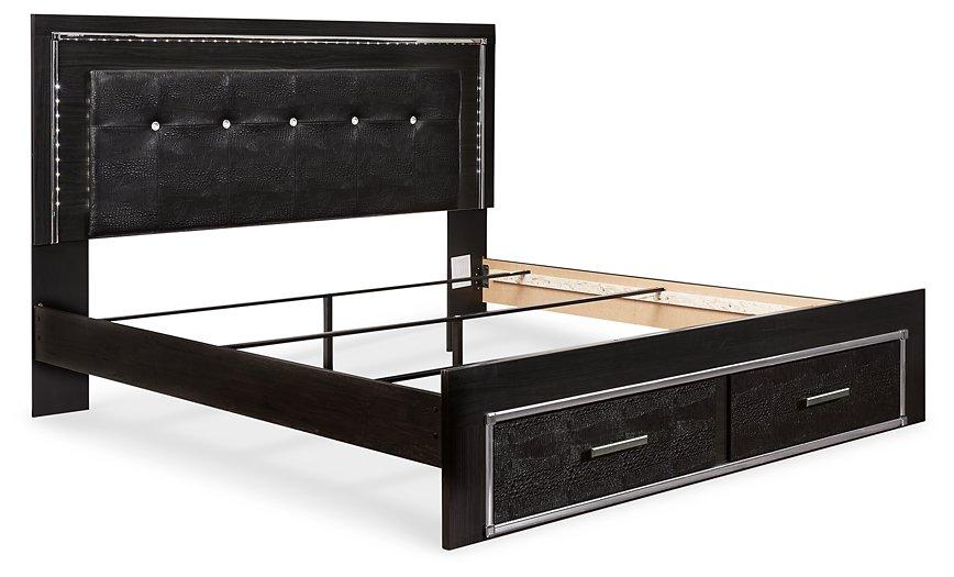 Kaydell Upholstered Bed with Storage