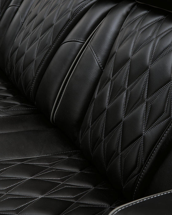 Boyington Power Reclining Loveseat with Console - Ogle Furniture (TN)