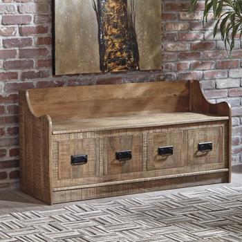 Garrettville Storage Bench