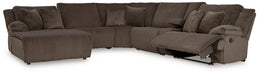 Top Tier Reclining Sectional with Chaise - Ogle Furniture (TN)