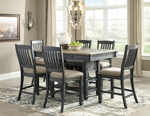 Tyler Creek Counter Height Dining Set - Ogle Furniture (TN)