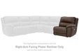 Dunleith Power Reclining Sectional Loveseat - Ogle Furniture (TN)