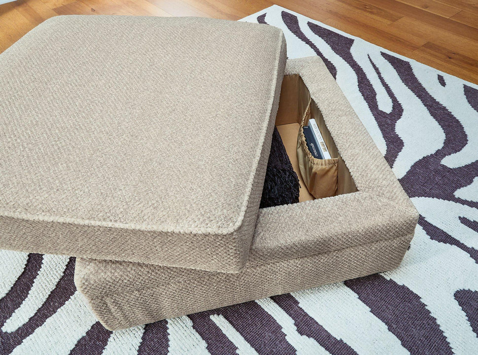 Calnita Ottoman With Storage - Ogle Furniture (TN)