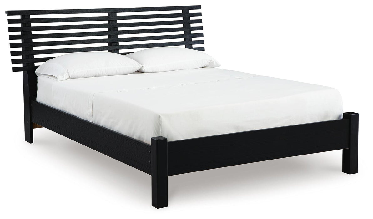 Danziar Queen Slat Bed - Ogle Furniture (TN)