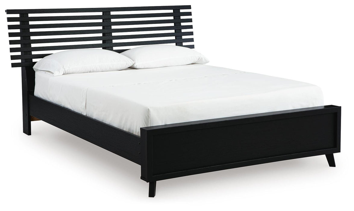 Danziar Queen Slat Bed - Ogle Furniture (TN)