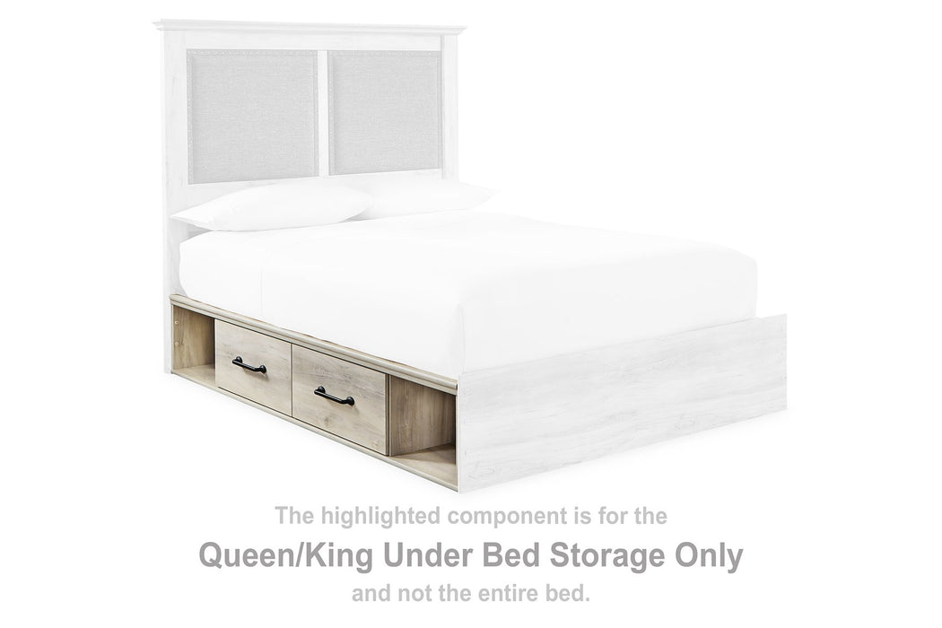 Cambeck Upholstered Bed with 2 Side Under Bed Storage - Ogle Furniture (TN)