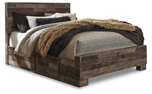 Derekson Bed with 2 Side Storage - Ogle Furniture (TN)