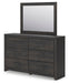 Hollivern Dresser and Mirror - Ogle Furniture (TN)
