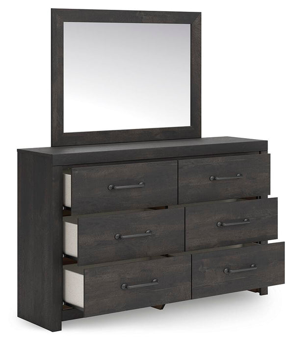 Hollivern Dresser and Mirror - Ogle Furniture (TN)