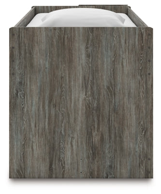 Frandern Loft Bed with Bookcase Storage - Ogle Furniture (TN)