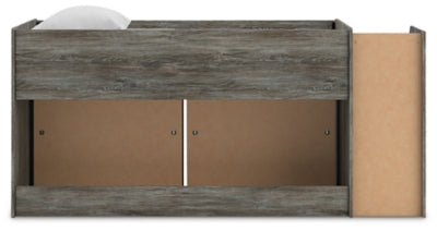 Frandern Loft Bed with Bookcase Storage - Ogle Furniture (TN)