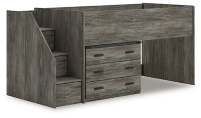 Frandern Loft Bed with Drawer Storage - Ogle Furniture (TN)