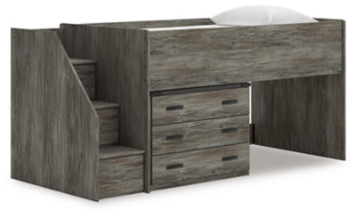 Frandern Loft Bed with Drawer Storage - Ogle Furniture (TN)