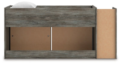 Frandern Loft Bed with Bookcase and Drawer Storage - Ogle Furniture (TN)