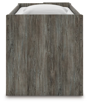 Frandern Loft Bed with Bookcase and Drawer Storage - Ogle Furniture (TN)