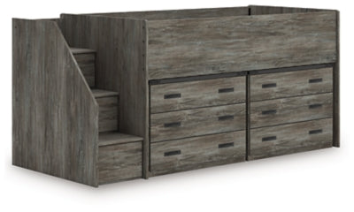 Frandern Loft Bed with Drawer Storage - Ogle Furniture (TN)
