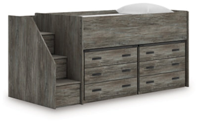 Frandern Loft Bed with Drawer Storage - Ogle Furniture (TN)