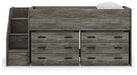 Frandern Loft Bed with Drawer Storage - Ogle Furniture (TN)