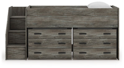 Frandern Loft Bed with Drawer Storage - Ogle Furniture (TN)
