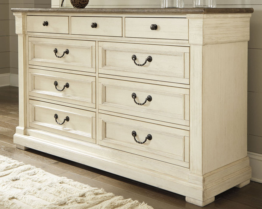 Bolanburg Dresser and Mirror - Ogle Furniture (TN)