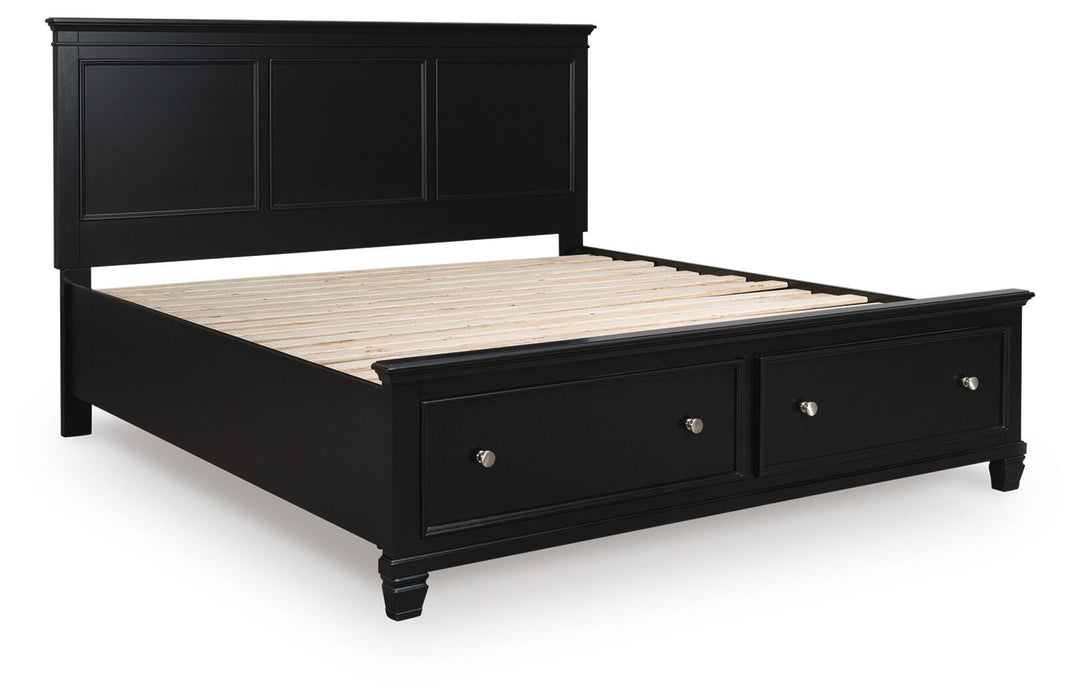Lanolee Panel Storage Bed - Ogle Furniture (TN)