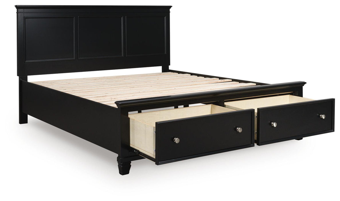 Lanolee Panel Storage Bed - Ogle Furniture (TN)