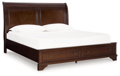 Trellington Sleigh Storage Bed - Ogle Furniture (TN)