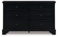 Chylanta Dresser and Mirror - Ogle Furniture (TN)