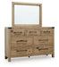 Ridgester Dresser and Mirror - Ogle Furniture (TN)