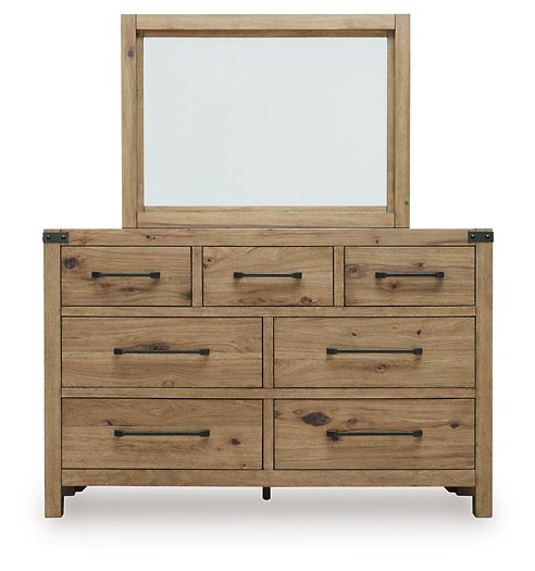 Ridgester Dresser and Mirror - Ogle Furniture (TN)