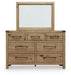 Ridgester Dresser and Mirror - Ogle Furniture (TN)