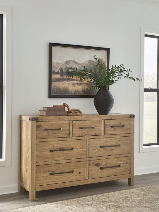 Ridgester Dresser and Mirror - Ogle Furniture (TN)