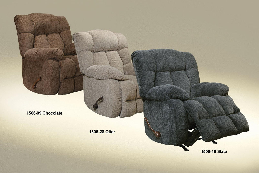 Catnapper Brody Rocker Recliner in Otter 4774-2