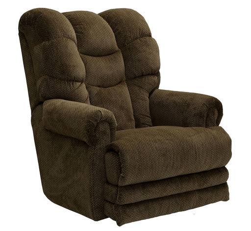 Catnapper Malone Lay Flat Recliner with Extended Ottoman in Truffle image