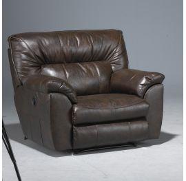 Catnapper Nolan Power Extra Wide Cuddler Recliner in Godiva 64040-4