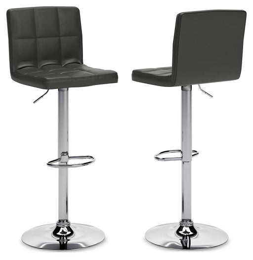 Bellatier Adjustable Height Bar Stool - Ogle Furniture (TN)