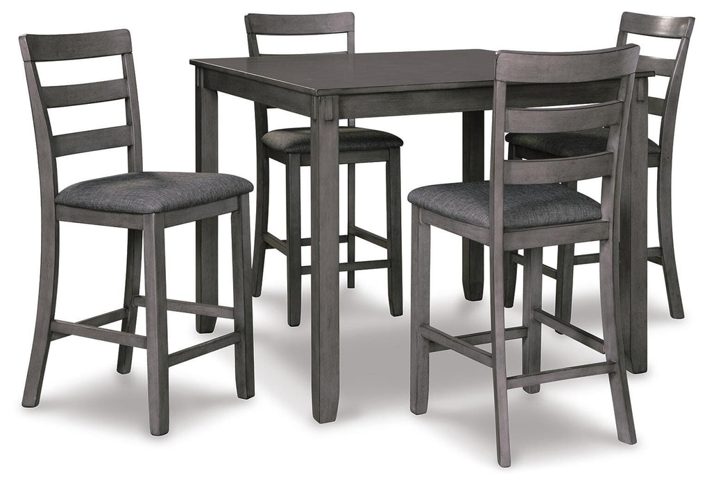 Bridson Counter Height Dining Table and Bar Stools (Set of 5) - Ogle Furniture (TN)