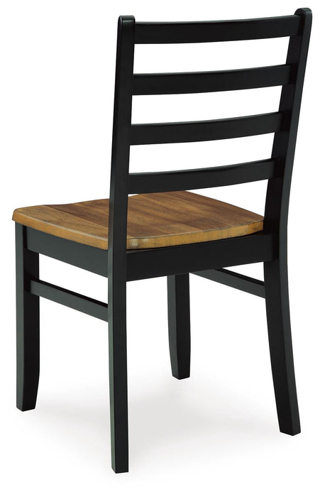Blondon Dining Table and 6 Chairs (Set of 7) - Ogle Furniture (TN)