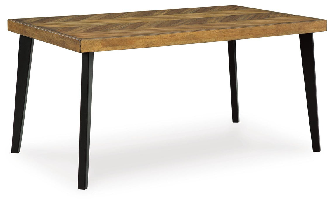 Blondon Dining Table and 6 Chairs (Set of 7) - Ogle Furniture (TN)
