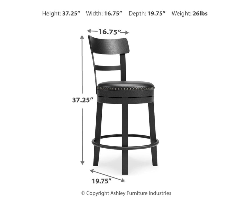 Valebeck Counter Height Bar Stool - Ogle Furniture (TN)