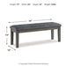 Hallanden 50" Dining Bench - Ogle Furniture (TN)