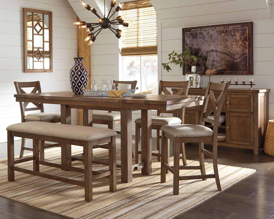 Moriville Counter Height Dining Set - Ogle Furniture (TN)