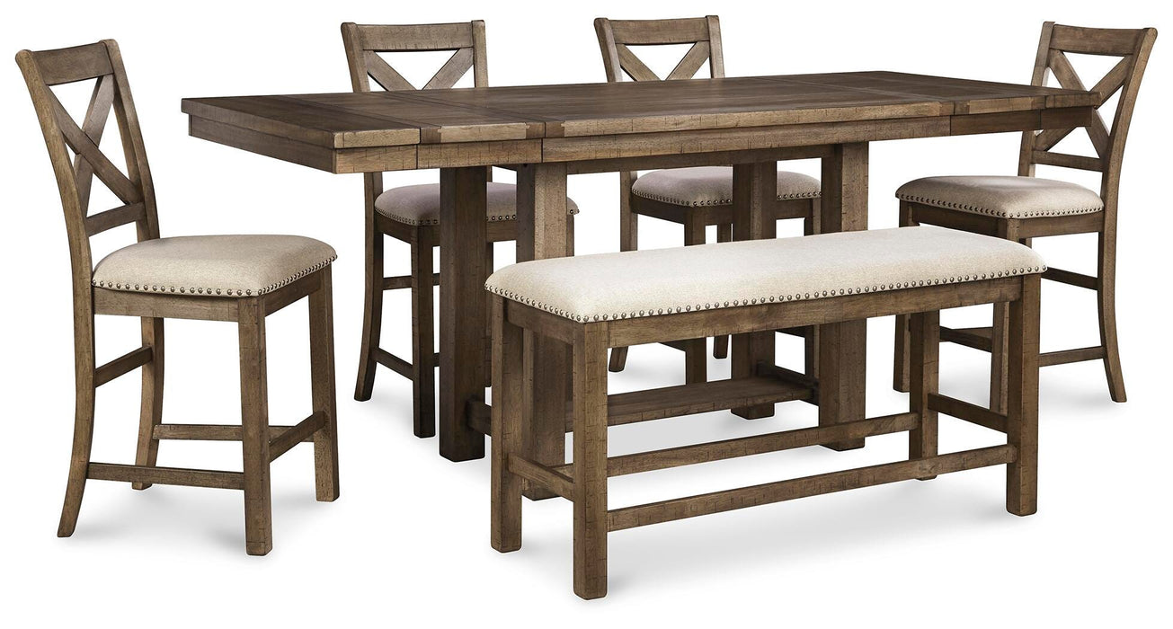 Moriville Counter Height Dining Set - Ogle Furniture (TN)