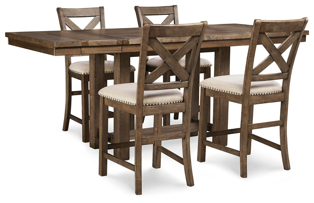 Moriville Counter Height Dining Set - Ogle Furniture (TN)
