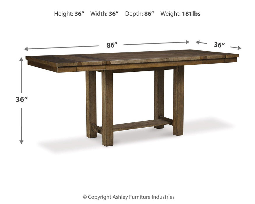 Moriville Counter Height Dining Set - Ogle Furniture (TN)