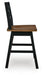 Wildenauer Counter Height Swivel Barstool - Ogle Furniture (TN)
