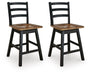 Wildenauer Counter Height Swivel Barstool - Ogle Furniture (TN)