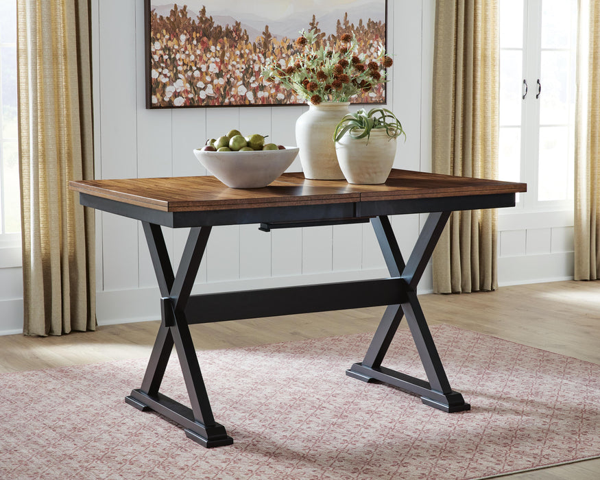 Wildenauer Counter Height Butterfly Extension Table - Ogle Furniture (TN)
