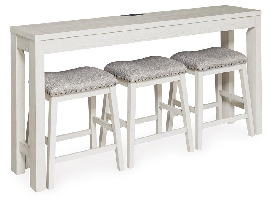 Robbinsdale Counter Height Dining Table and 3 Barstools Set - Ogle Furniture (TN)